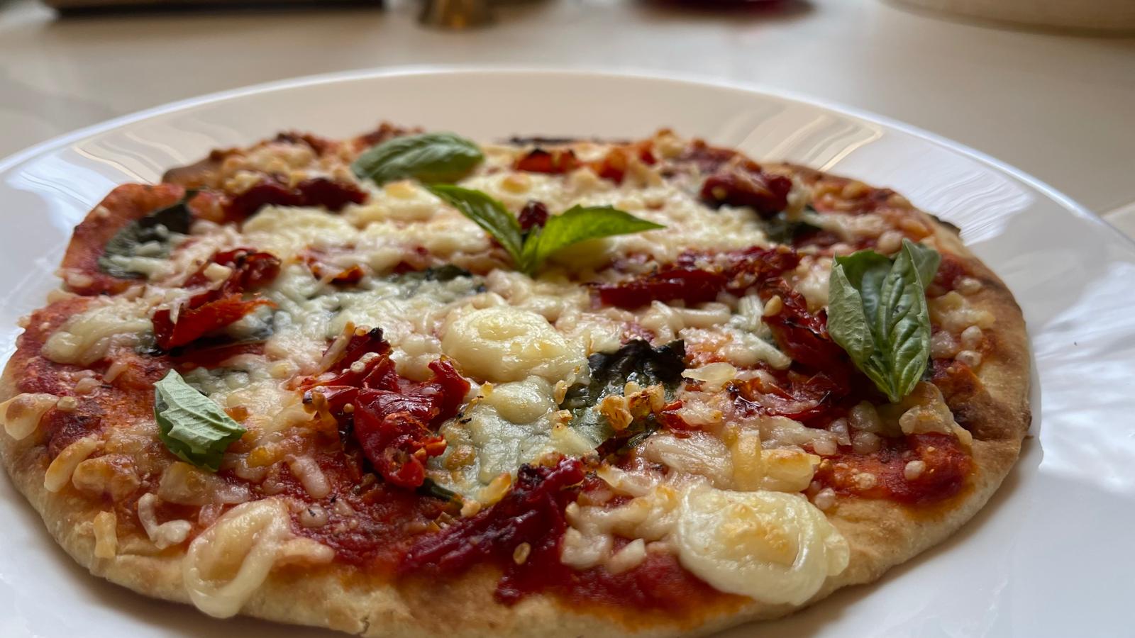 Sundried Tomato & Basil Pizza